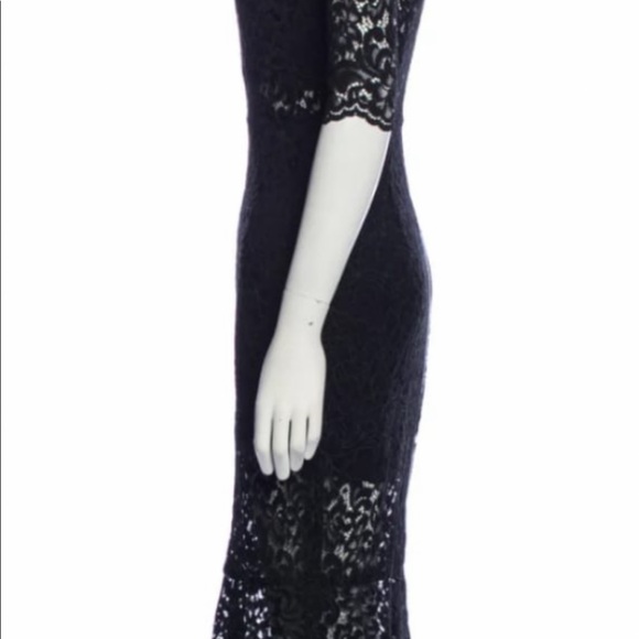 Veronica Beard Black Lace Dress - Picture 2 of 4
